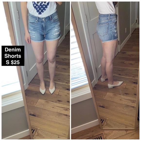 Denim Shorts - Picture 1 of 3